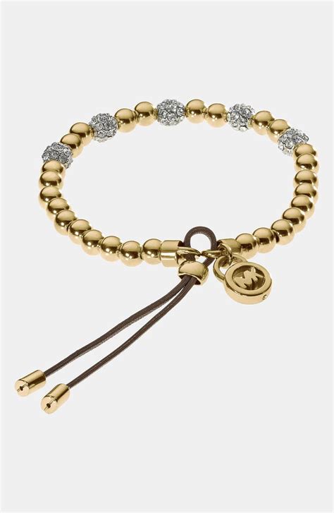 michael kors beaded stretch bracelet